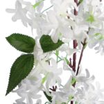 Artystyczna Gałązka Bzu Koloru Białego, 80 cm - obrazek 3