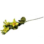 Sztuczny kwiat - Zielony Clematis o wysokości 95 cm - obrazek 3