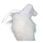 ZAWIESZKA ŚWIĄTECZNA SOWA Z PIÓRKAMI 12 CM - obrazek 3