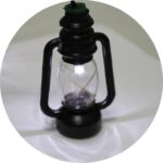 Lampki choinkowe LED w kształcie latarenek, 20 sztuk, długość 2,85 cm - obrazek 2