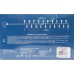 Lampki Choinkowe Latarnie LED 20 Sztuk na Zewnątrz, Białe, Zasilane Sieciowo - obrazek 3