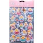 Zestaw 25 naklejek Wielkanocnych