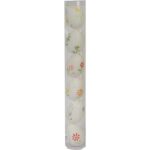 Zestaw Białych, Plastikowych Jajek Wielkanocnych do Zawieszenia - 6 sztuk, 6 cm - obrazek 2