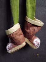 Mikołaj Dekoracja Wisząca 56x16cm ze Zwisającymi Nogami [YHAZ3038B-6] - obrazek 3