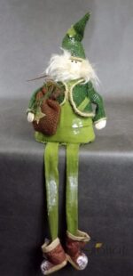 Mikołaj Dekoracja Wisząca 56x16cm ze Zwisającymi Nogami [YHAZ3038B-6]