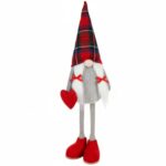 SKRZAT Świąteczny Krasnal GNOM Ozdoba Świąteczna skandynawska Prezent 40 cm CZERWONY DZ - obrazek 2