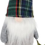 SKRZAT Świąteczny Krasnal GNOM Ozdoba Świąteczna skandynawska Prezent 40 cm ZIELONY CH - obrazek 3