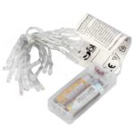 Lampki choinkowe LED Multikolor na baterie - 25 sztuk, do użytku wewnętrznego - obrazek 2