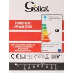 Kurtyna Świetlna Niebiesko-Białe Gwiazdki 28 LED z Zasilaniem Sieciowym, Odporna na Warunki Zewnętrzne IP44, Długość 1,05 m - obrazek 2