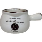 Dekoracyjny Ceramiczny Dzbanuszek z Odpływem Wody