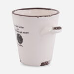 Stylowy Kubek Ceramiczny z Antypoślizgowymi Uszkami 10 cm - obrazek 2