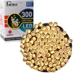 Lampki choinkowe 300 LED z programatorem, wewnętrzne i zewnętrzene, ciepły biały