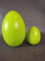 Ceramiczne jajko stojące w kolorze seledynowym 15x10 cm - obrazek 2