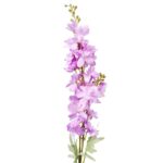 Ostróżka Dekoracyjna Fiolet, Podwójna Gałązka, Wygląd Naturalny, 80 cm - obrazek 3