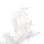 GAŁĄZKA LIŚCI DĘBU BŁOTNEGO 100 CM biała - obrazek 2