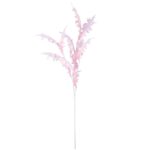 GAŁĄZKA LIŚCI DĘBU BŁOTNEGO 100 CM RÓŻOWA