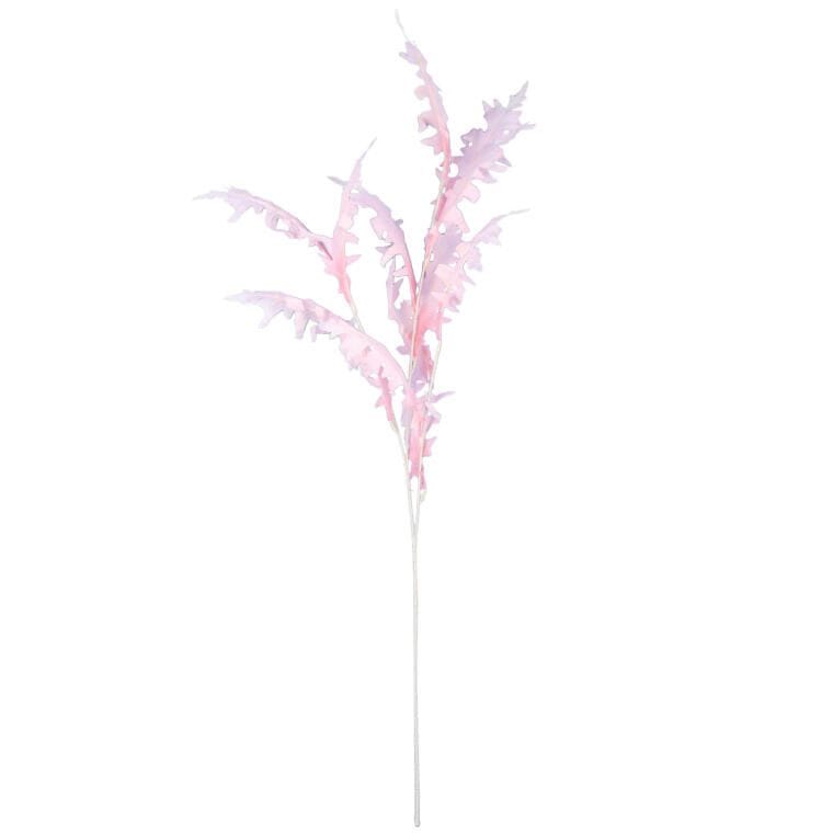 317025R GAŁĄZKA LIŚCI DĘBU BŁOTNEGO 100 CM RÓŻOWA - obrazek 1