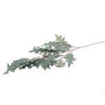 GAŁĄZKA LIŚCI DĘBU BŁOTNEGO 100 CM SZARA - obrazek 3