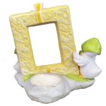 KACZUSZKI Z RAMKĄ CERAMICZNY LAMPION WIELKANOCNY 12 CM - obrazek 2