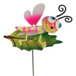 DEKORACJA OGRODOWA PSZCZÓŁKA RUCHOMA PIK DO WBIJANIA