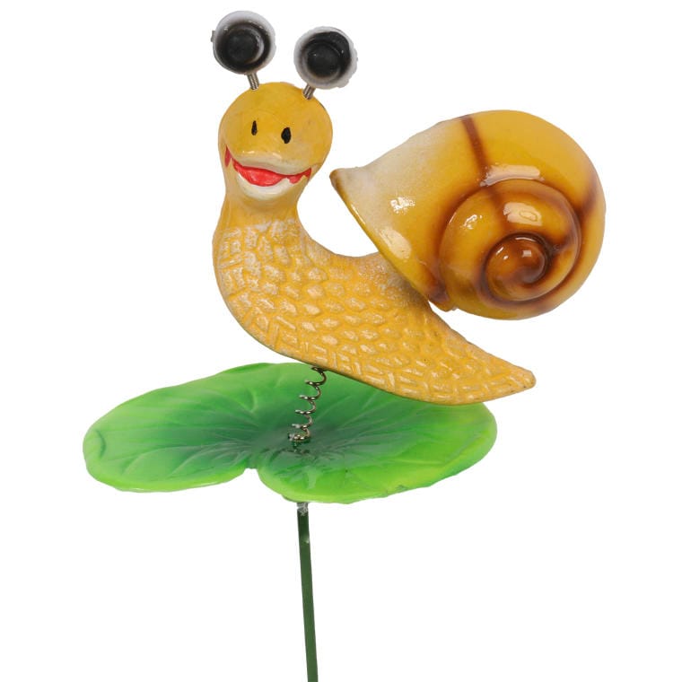 3226-5mixSLIMAK DEKORACJA OGRODOWA ŚLIMAK RUCHOMY PIK DO WBIJANIA - obrazek 1