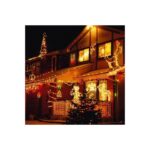 Solarne Lampki Choinkowe LED - 240 Światełek Koloru Ciepłego Białego - obrazek 3