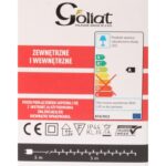 Wielobarwne Lampki Świąteczne Typu Gąsienica - 384 LED, Przeznaczone do Użytku Zewnętrznego, IP44, Długość 3m + 2m Przewód Sieciowy. - obrazek 2