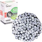 Świąteczna dekoracja - Lampki LED 50 sztuk, kolor zimny biały, na baterie, do użytku wewnętrznego