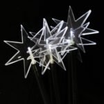 LAMPKI OGRODOWE GWIAZDKI LED 5 GWIAZD WBIJANYCH W ZIEMIĘ 2 M - obrazek 2