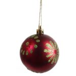 ZESTAW 12 BOMBEK PLASTIKOWYCCH 6 CM FIOLETOWE - obrazek 3