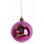 ZESTAW 12 BOMBEK PLASTIKOWYCCH 6 CM RÓŻOWE - obrazek 3