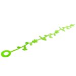 Girlanda wiosenna z filcu w zielonym z motywem ptaszków i kwiatów, 98cm - obrazek 3