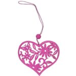 SERCE ZAWIESZKA DREWNIANA WIELKANOC kpl.3 sztuk - obrazek 2