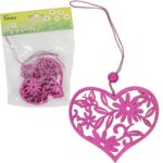 SERCE ZAWIESZKA DREWNIANA WIELKANOC kpl.3 sztuk