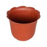 Doniczka Kwiat Minimalistyczna Ceglana 15x12 cm - obrazek 2