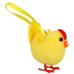 OZDOBY WIELKANOCNE ZESTAW 4 SZT KURCZAKI ZAWIESZKI - obrazek 2