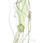 PTASZEK DREWNIANY ZAWIESZKA 70CM WIELKANOC ZIELONY - obrazek 3