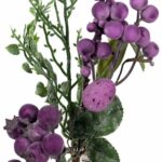 PIK Z JAJKIEM GAŁĄZKA WIELKANOCNA 26 CM FIOLETOWA - obrazek 2