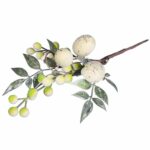 PIK Z JAJKIEM GAŁĄZKA WIELKANOCNA 26 CM KREMOWA - obrazek 3