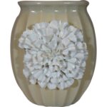 Elegancki Wazon Ozdobny z Motywem Kwiatowym na Specjalne Okazje - obrazek 2