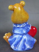 Ceramiczny Hipopotam z Serduszkiem - Figurka, 16 x 13 cm - obrazek 2