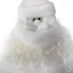 Zawieszka Choinkowa Biały Mikołaj o Wysokości 35 cm. - obrazek 2