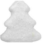 Komplet 6 Białych Styropianowych Choinek - Dekoracja Świąteczna 5,5 cm - obrazek 3