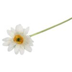 GERBERA KWIAT POJEDYNCZY 70 cm KOLOR BIAŁY - obrazek 3