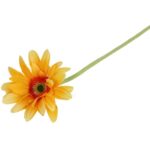 GERBERA KWIAT POJEDYNCZY 70 cm KOLOR ŻÓŁTY - obrazek 3