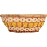 Koszyk na pieczywo okrągły 22 cm/2 - obrazek 3