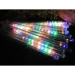 Dekoracyjne Meteory Świetlne LED Multi Kolor 10 sztuk, 60cm, Do Użytku Zewnętrznego - obrazek 2