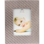 Stojąca ramka na zdjęcie z czarną tkaniną 15x19 cm