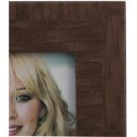 Ramka na zdjęcie z drewnianymi zdobieniami 16x20,5 cm - obrazek 3