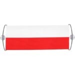 FLAGA KIBICA-rozwijany baner do samochodu